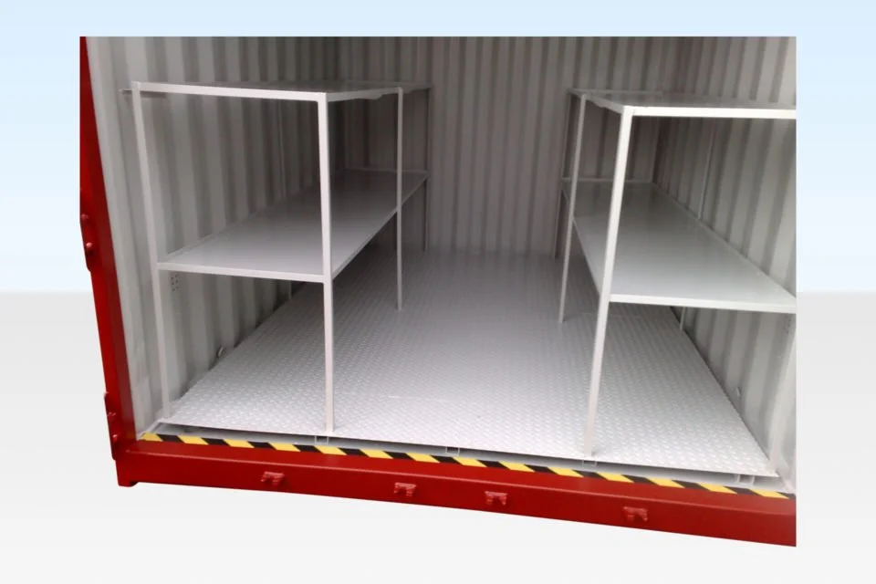 3m 10ft Bunded Storage Container Flat Floor