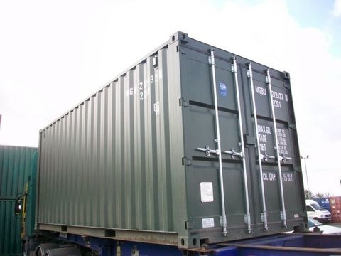20ft Once-Used Shipping Container – S2 Original Doors