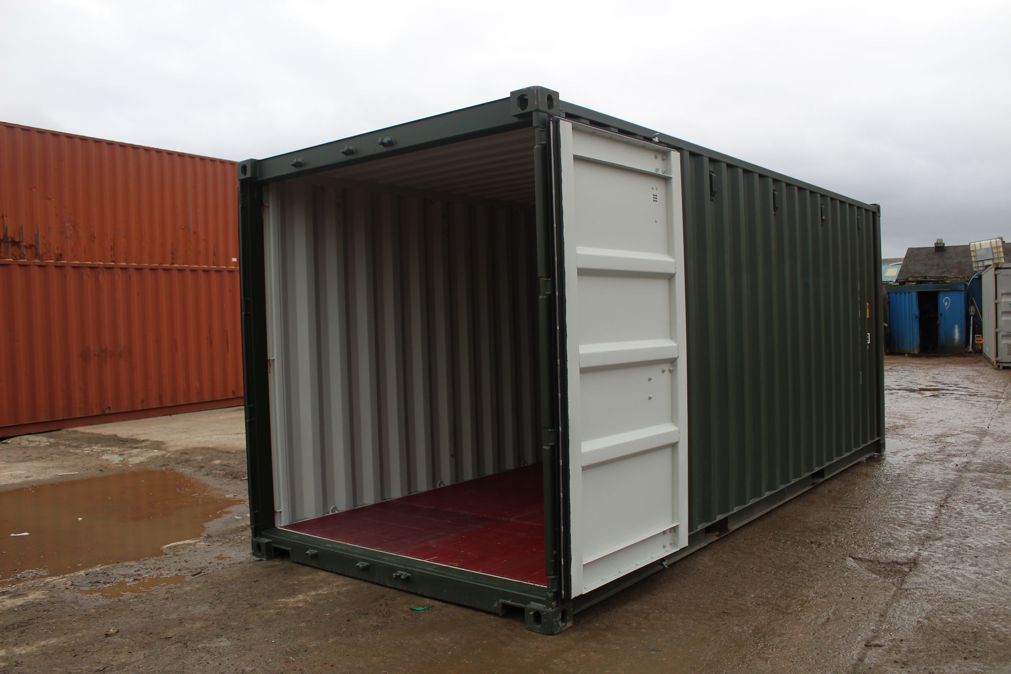 20ft Once-Used Shipping Container – S2 Original Doors