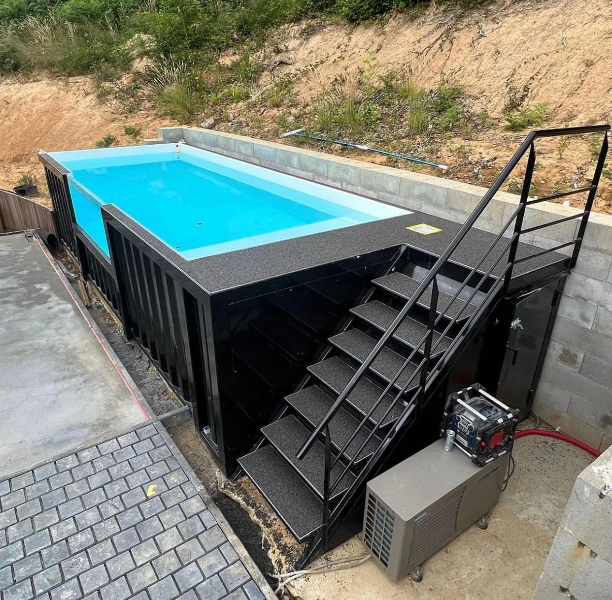 modern 20 ft Container Pool