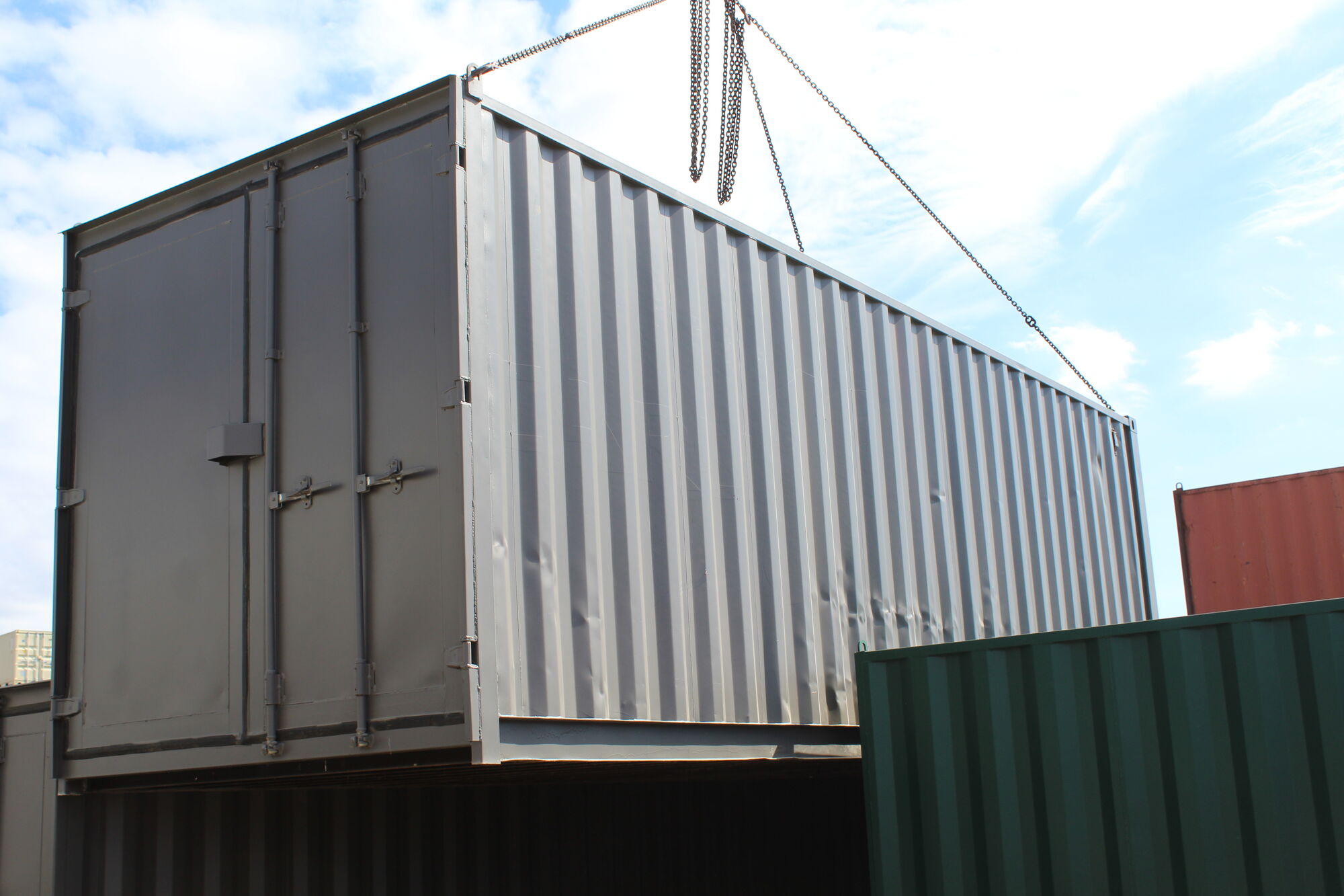 20ft Once-Used Shipping Container – S3 Doors