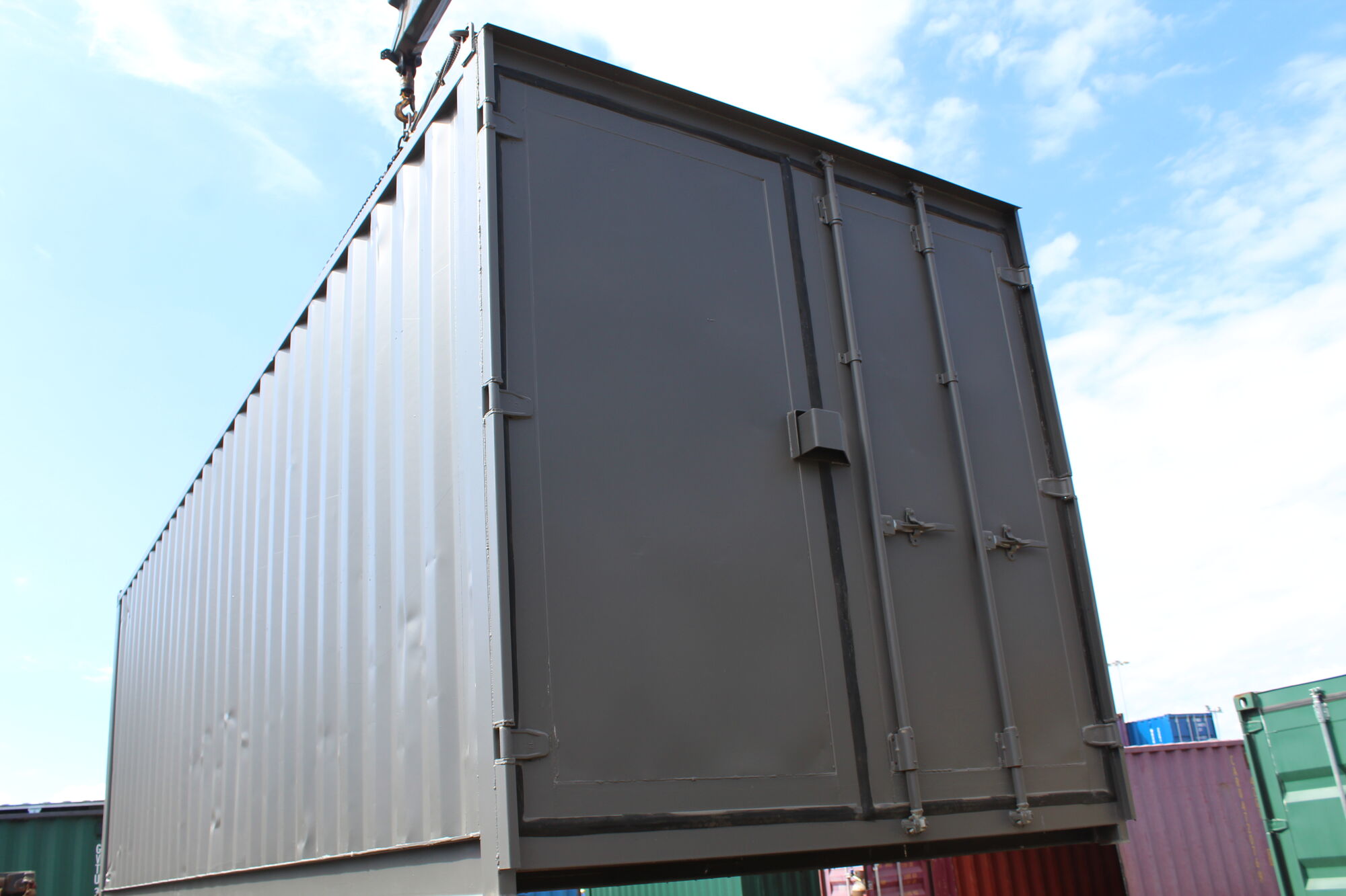 20ft Once-Used Shipping Container – S3 Doors