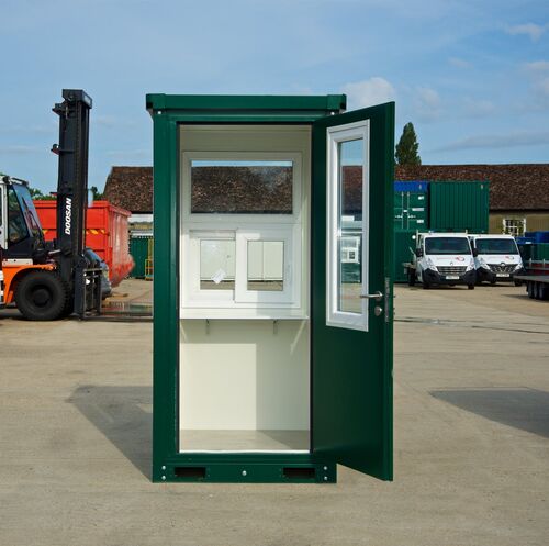 Flat Pack Steel Security Booth