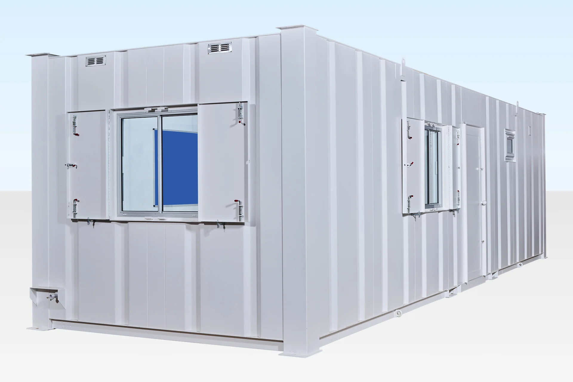 32ft x 10ft Steel Anti Vandal Canteen 21 Toilet