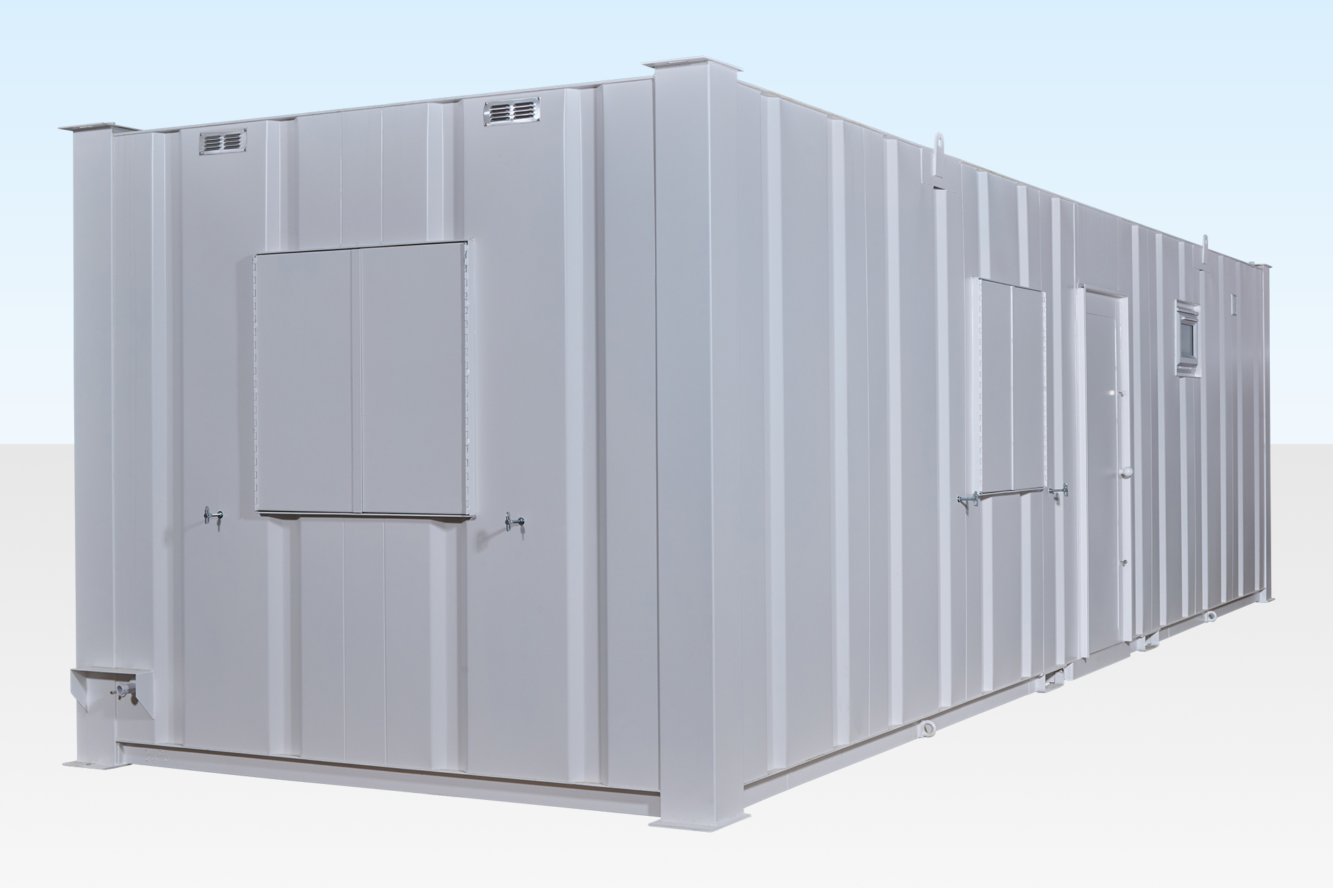32ft x 10ft Steel Anti Vandal Canteen 21 Toilet