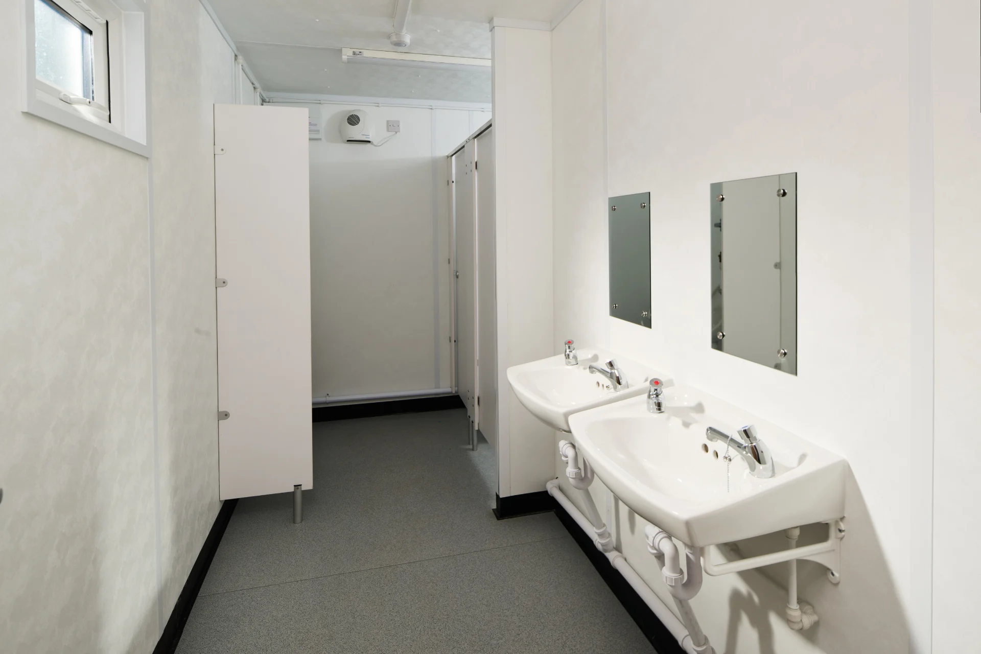 32ft x 10ft Steel Anti Vandal Canteen 21 Toilet