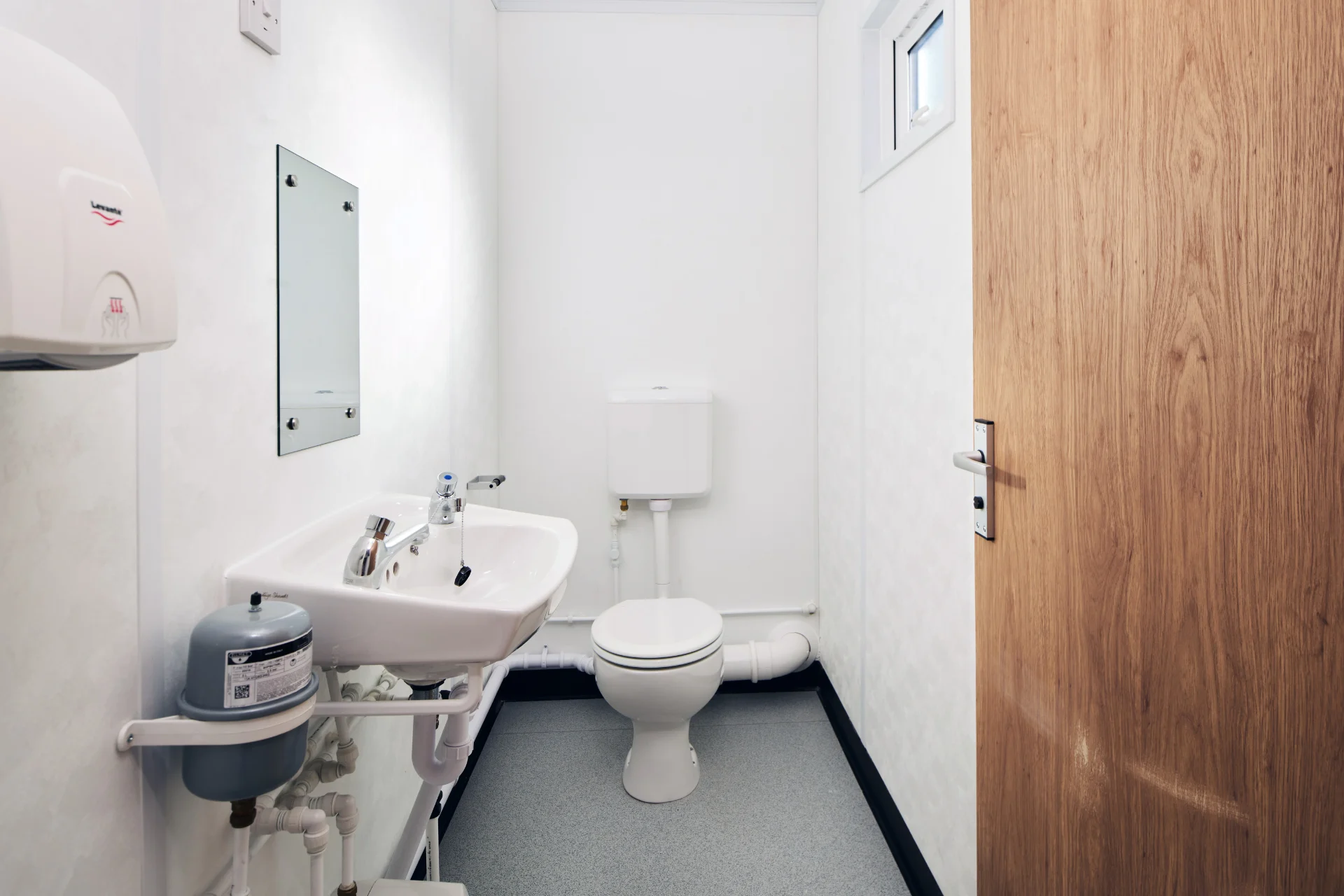 32ft x 10ft Steel Anti Vandal Canteen 21 Toilet
