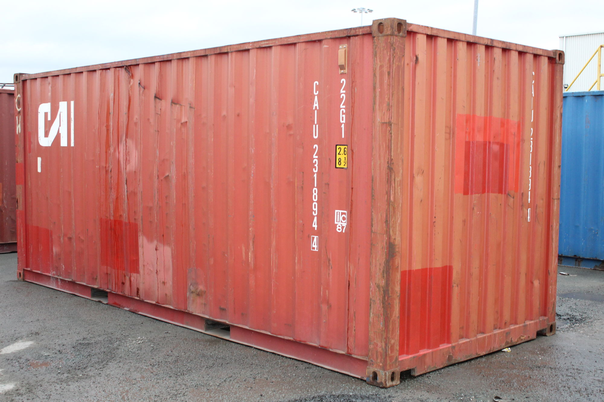 Used 20ft Shipping Container – S2 Doors