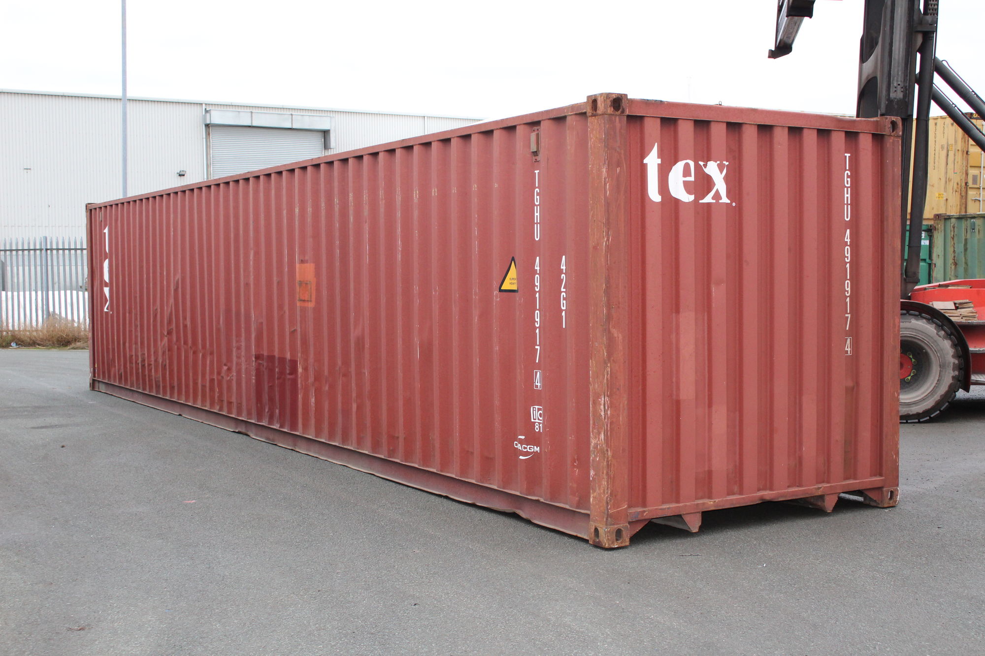 Used 40ft Shipping Container – S2 Doors
