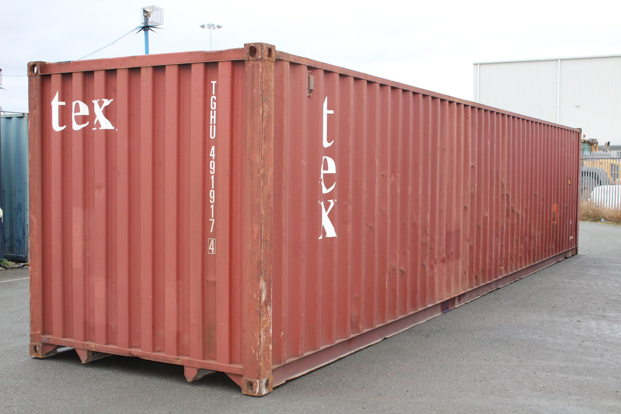 Used 40ft Shipping Container – S2 Doors