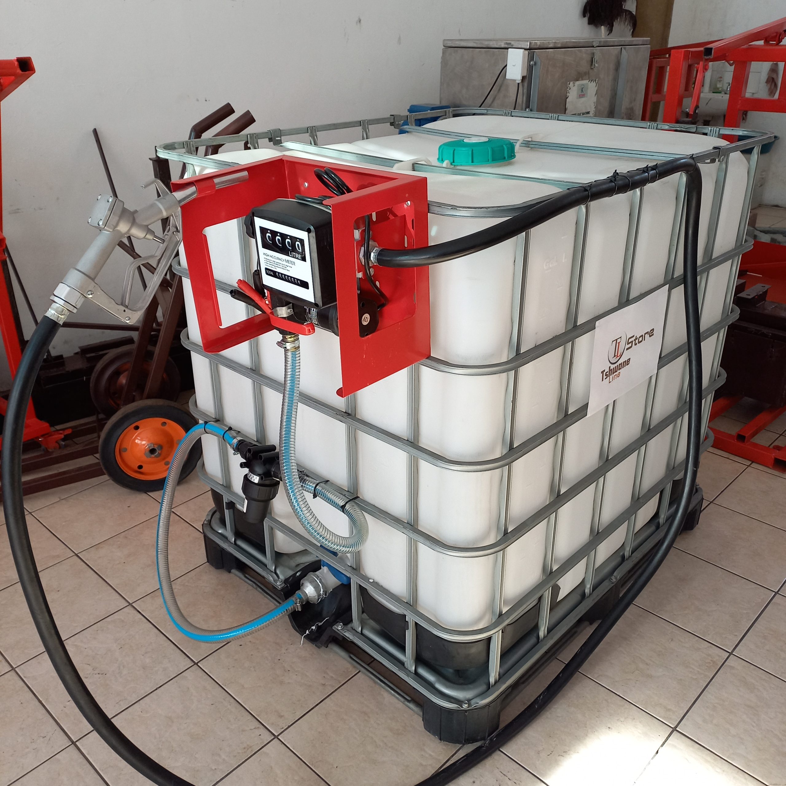 IBC Tank Diesel Bowser