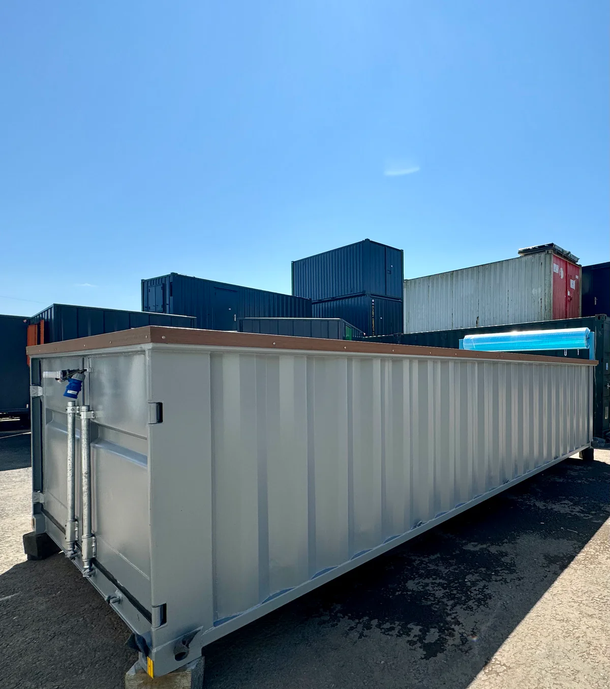20ft Container Swimming Pool | Caribbean Blue