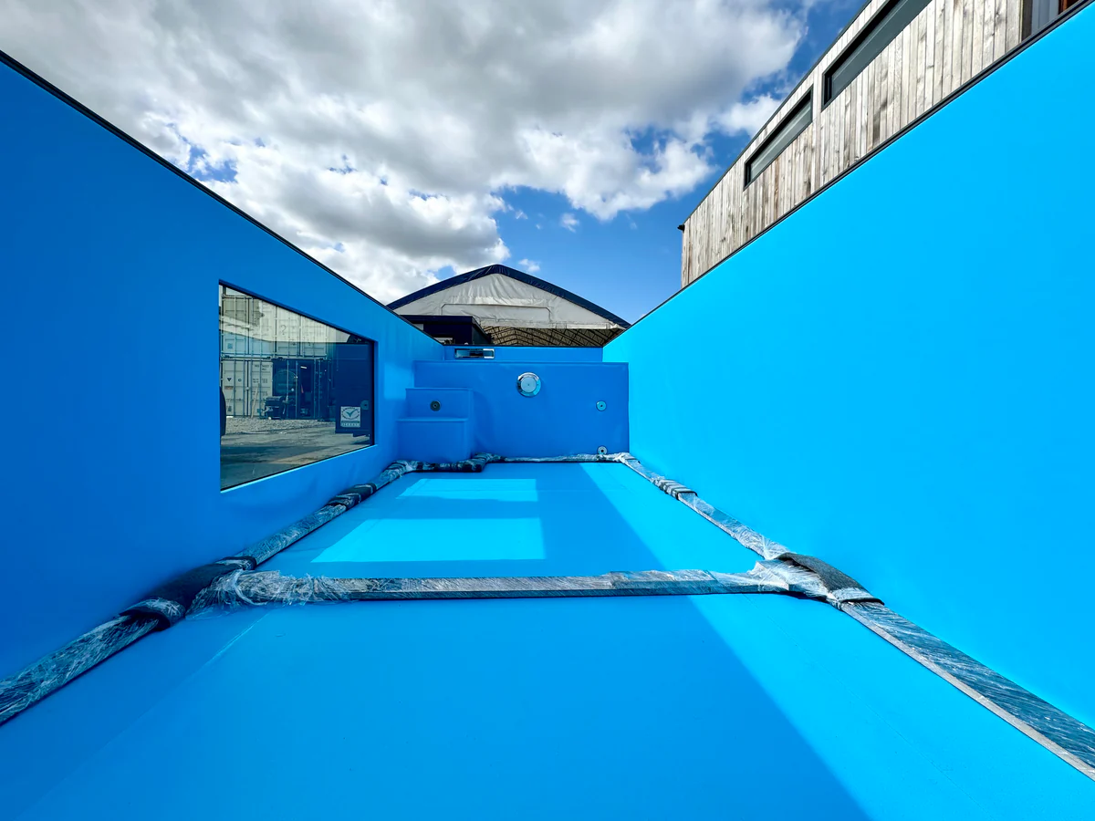 40ft Container Swimming Pool | Outdoor Pool