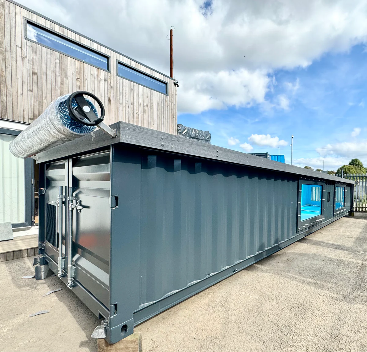 40ft Container Swimming Pool | Outdoor Pool