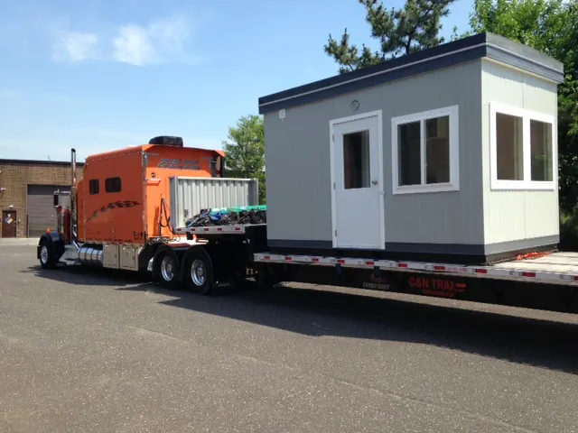 Guard Booth With Restroom