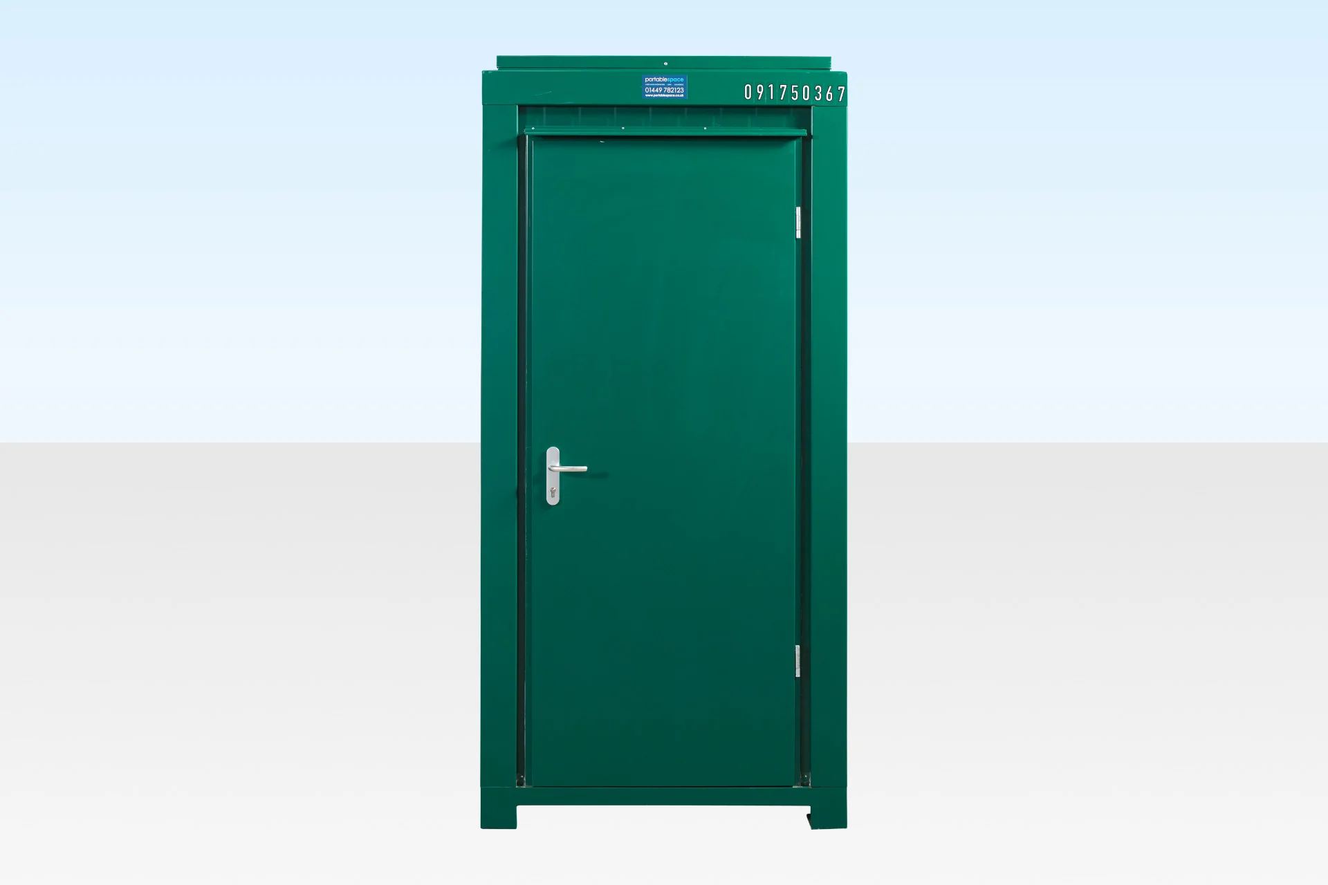 Single mains Toilet 1 2m x 1 4m RAL 6005
