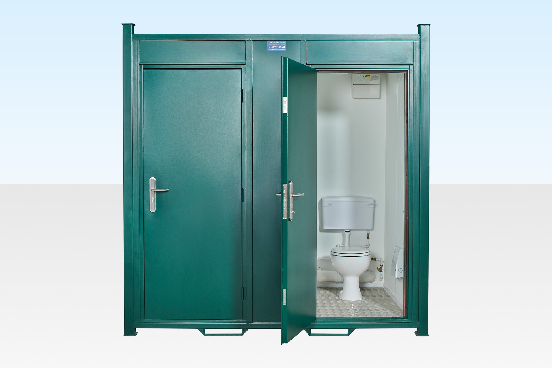 Steel AV Twin 11 Toilet